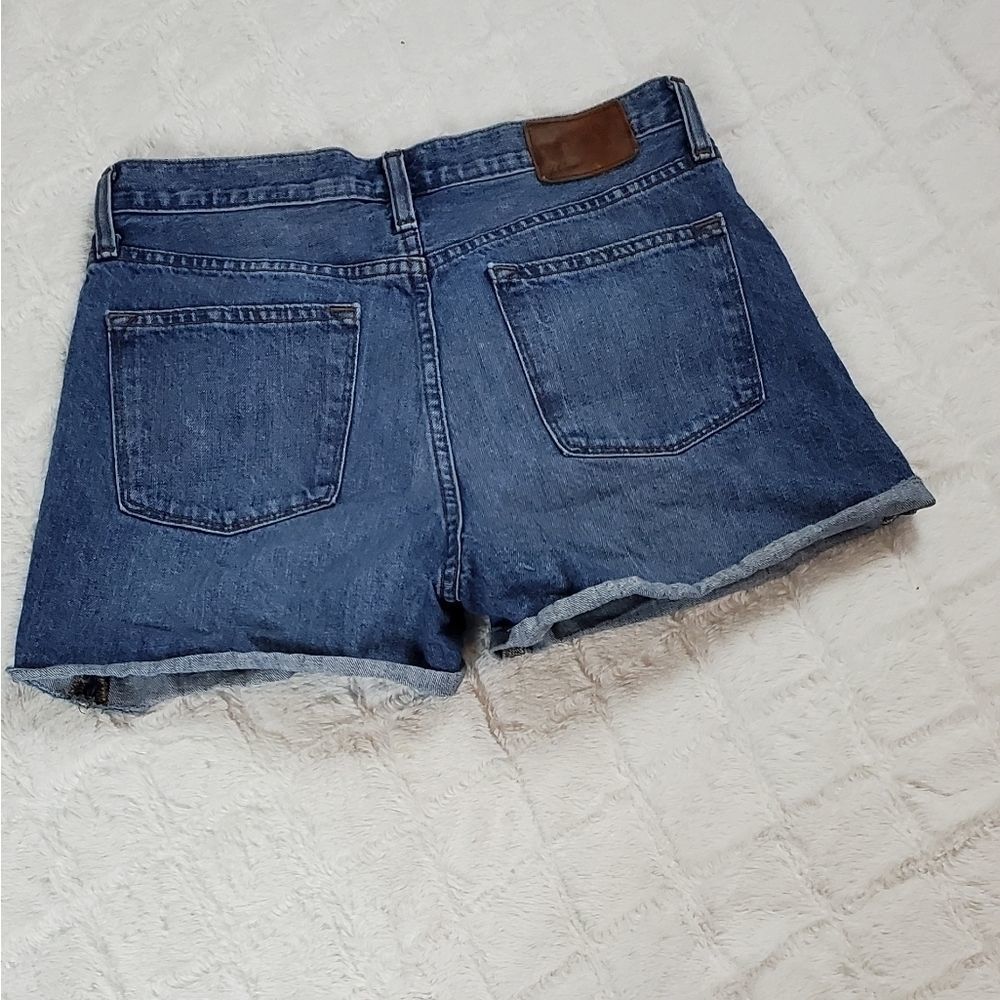 J.Crew High Waisted Denim Shorts - Picture 2 of 3